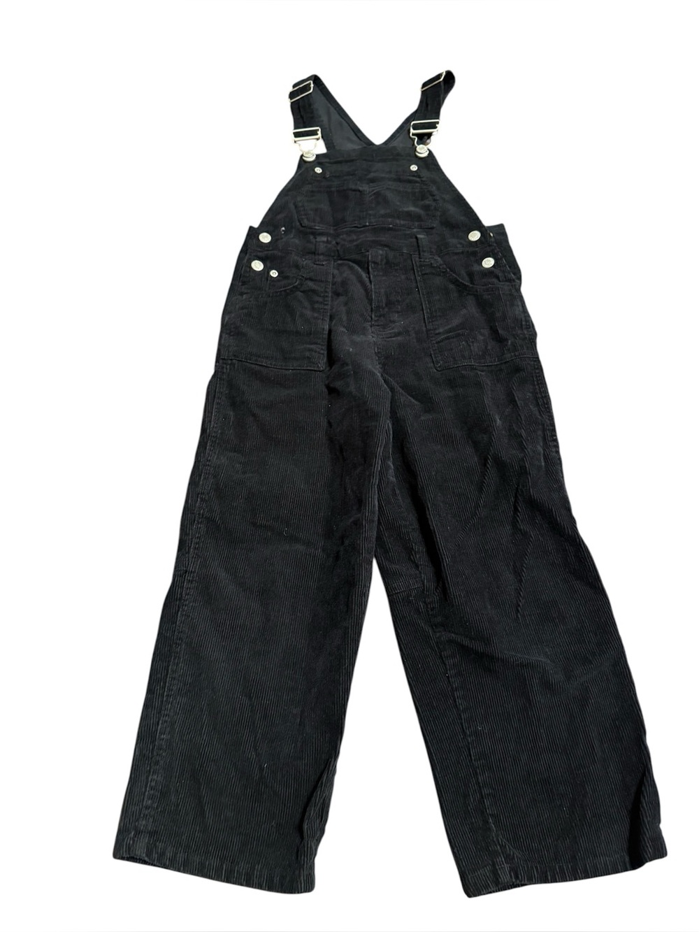Vintage High Sierra corduroy black overalls kids size 7